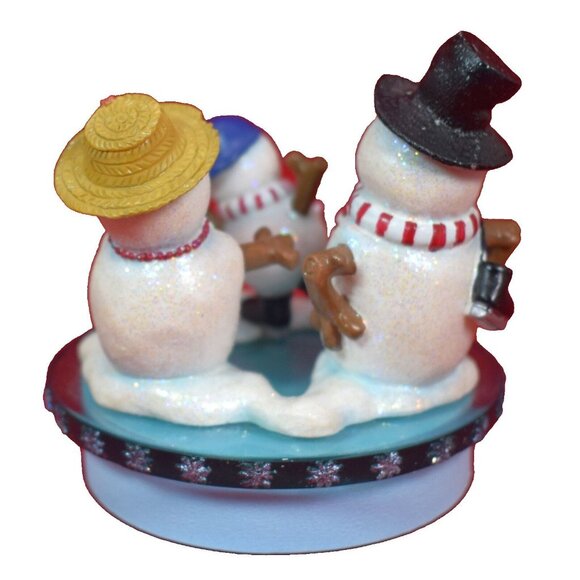 Meet the Flakes Y205 Juniors on Thin Ice Candle Topper with box 2002 - Picture 4 of 8